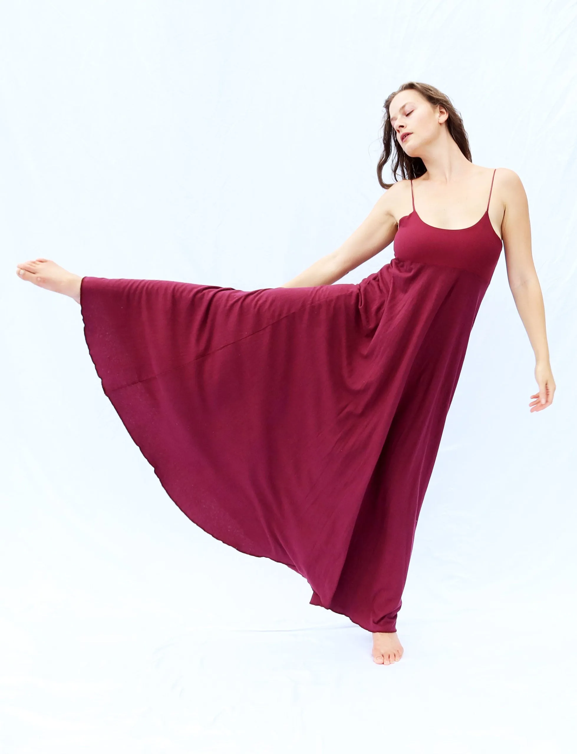 Adjustable Strap Eclipse Wanderer Long Dress