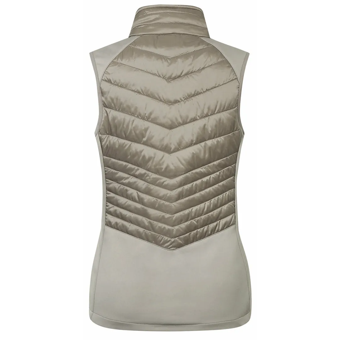 Covalliero ladies casual riding vest - stone