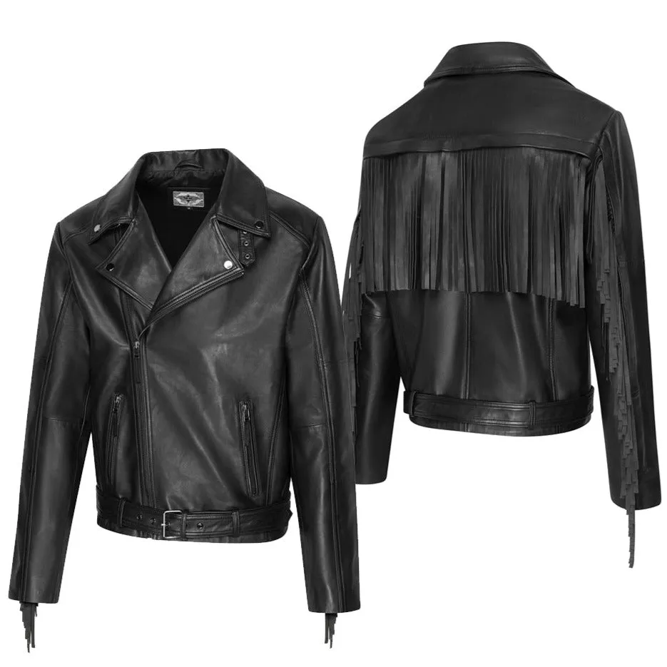 FRINGED MEN'S JACKET LIAM