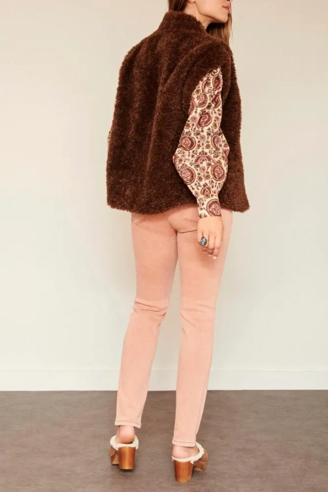 Gilet Groovy - Choco