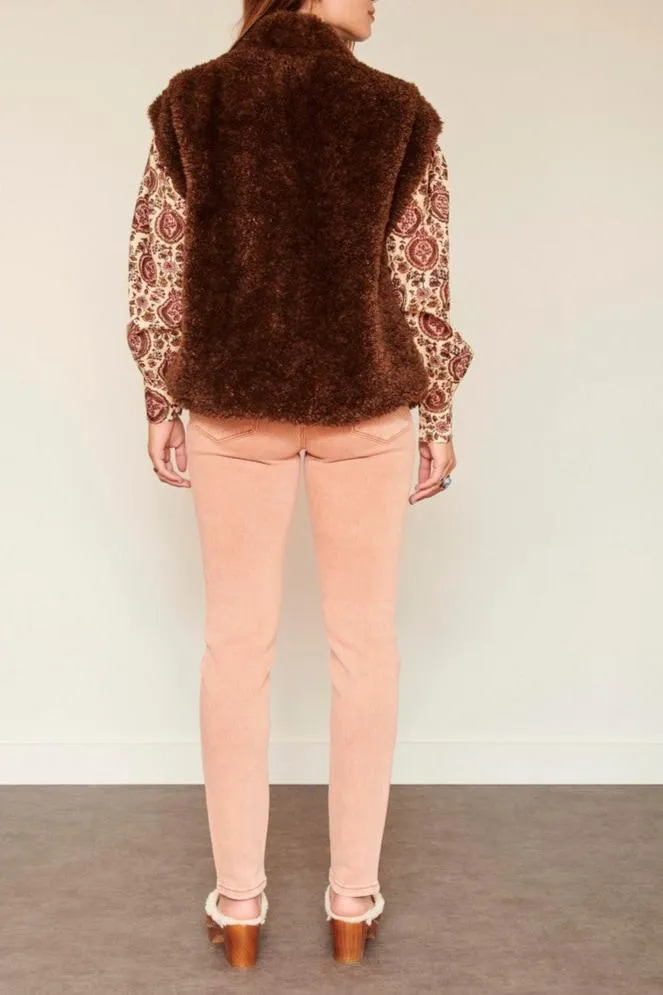 Gilet Groovy - Choco