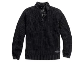 Harley-Davidson sweater-1903, skull, men's black
