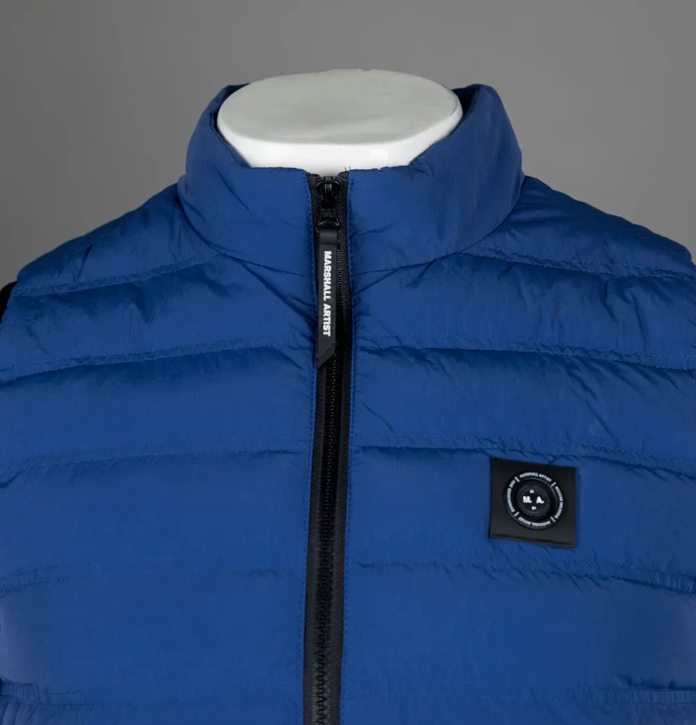 Marshall Artist Bubble Gilet French Navy