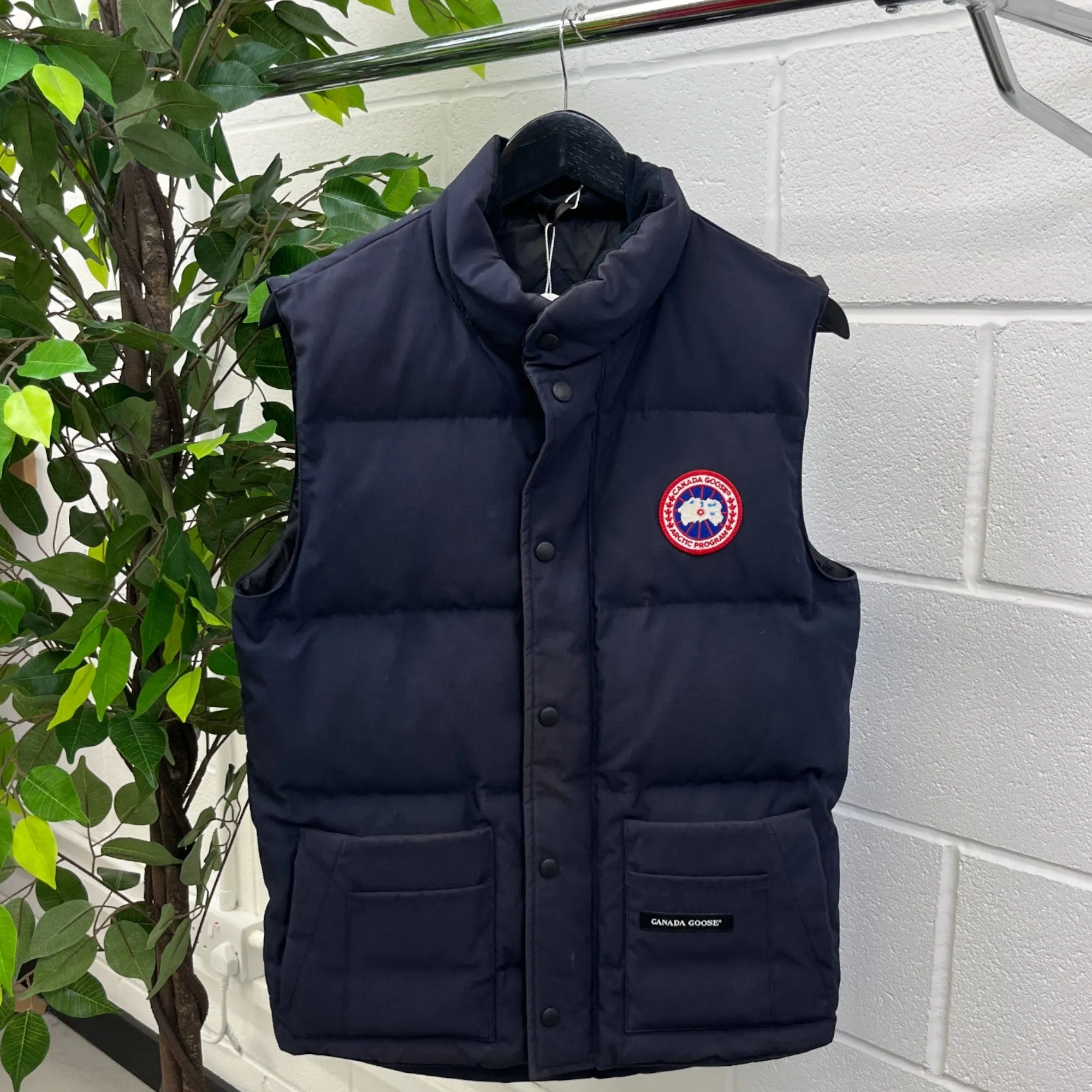 Men's Freestyle Gilet Navy Size XS