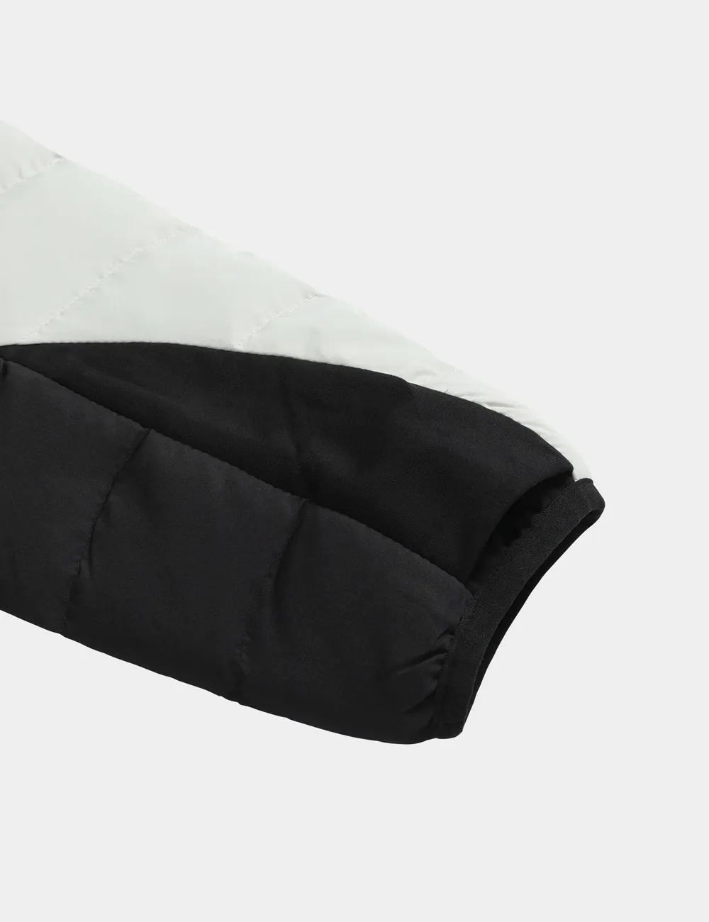 Women's Heated Down Jacket - White / Black